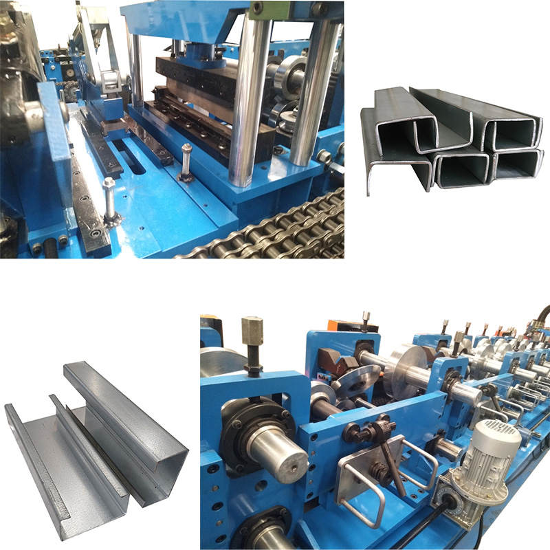 pv mounting rack support forming machine