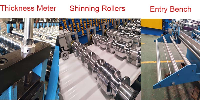 Chinese PPGI roof roll forming machine