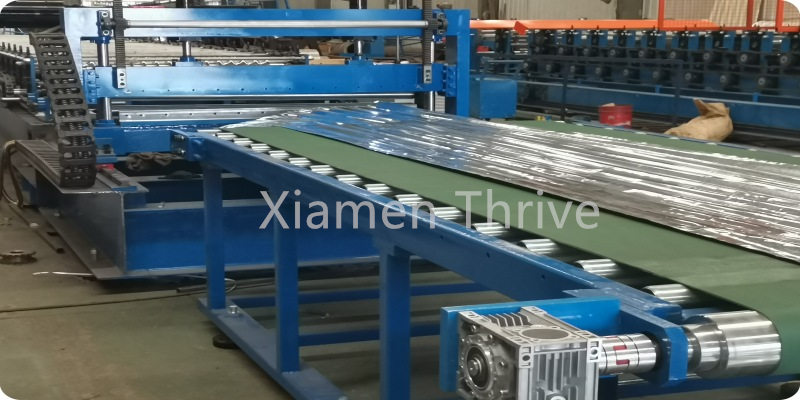 prepainted sheet corrugated roof making machine