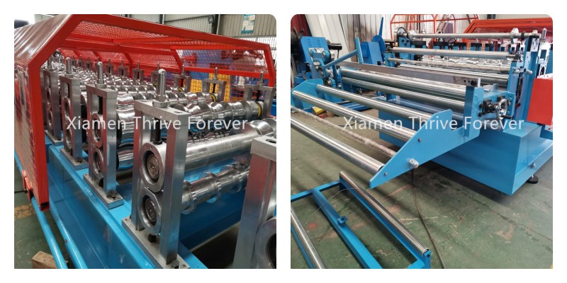 steel metal roof roll forming machine