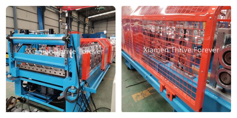 Chinese roof panel forming machine