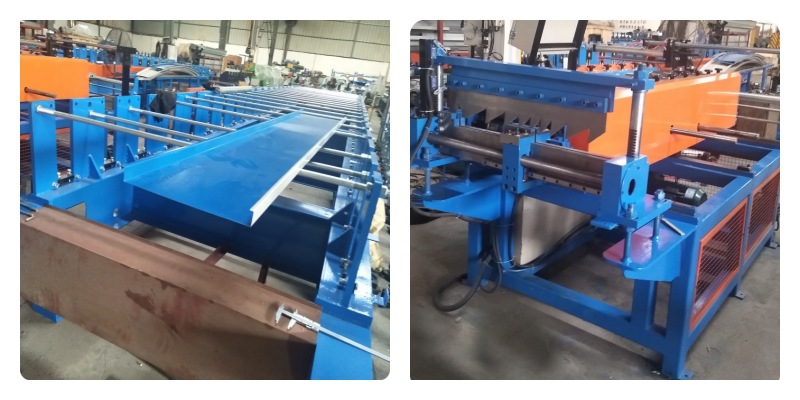 metal roof standing seam roll forming machine portable