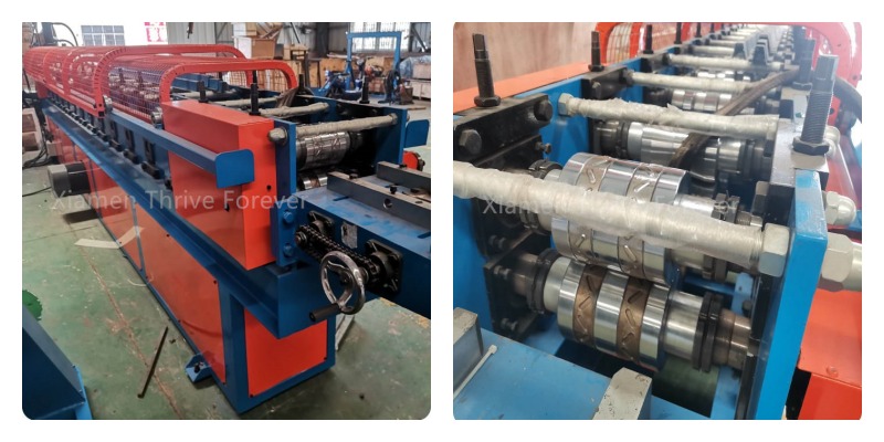 China steel keel roll forming machine