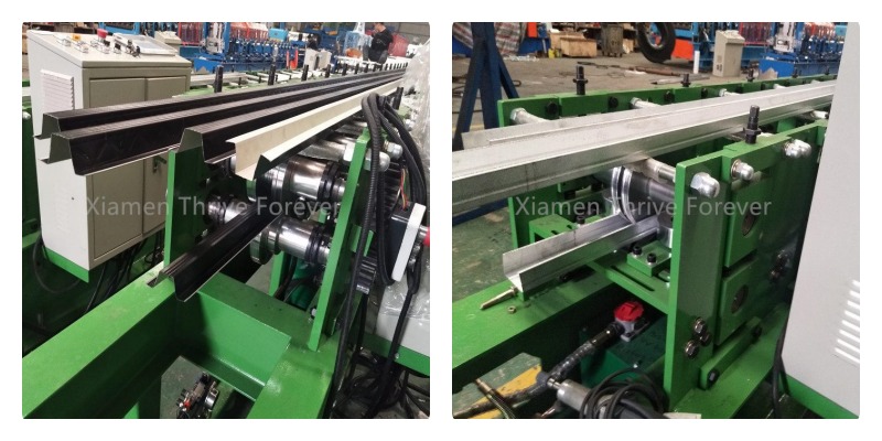 Chinese small CU channel track framing machine
