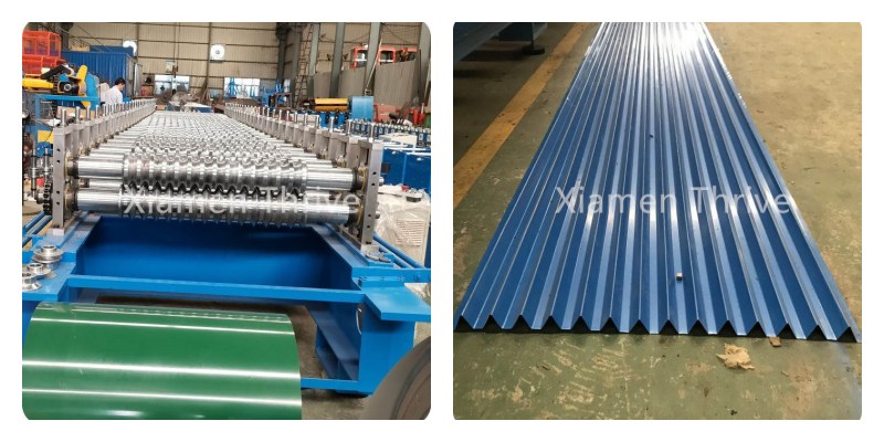 China palisade roll forming machine