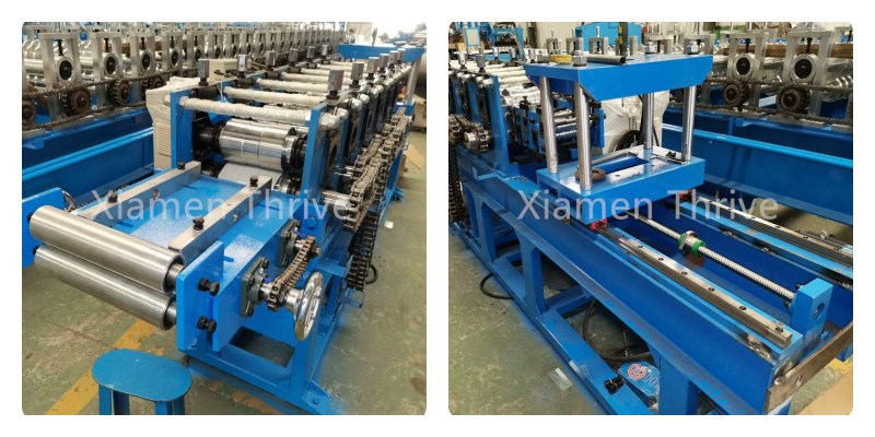 metal picket fence making machine