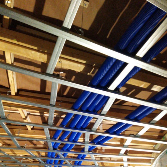 Ceiling Frame Structure in Construction
