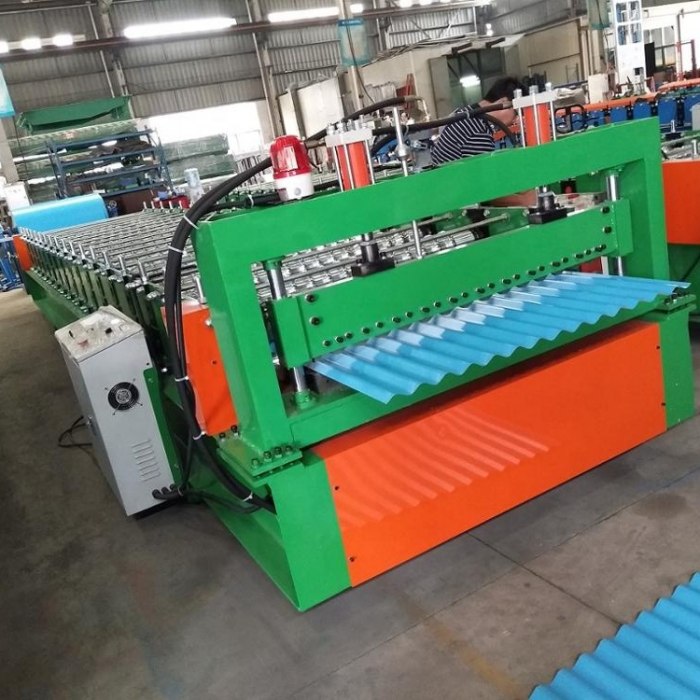 General Manufacturing Process of Roof Roll Forming Machines