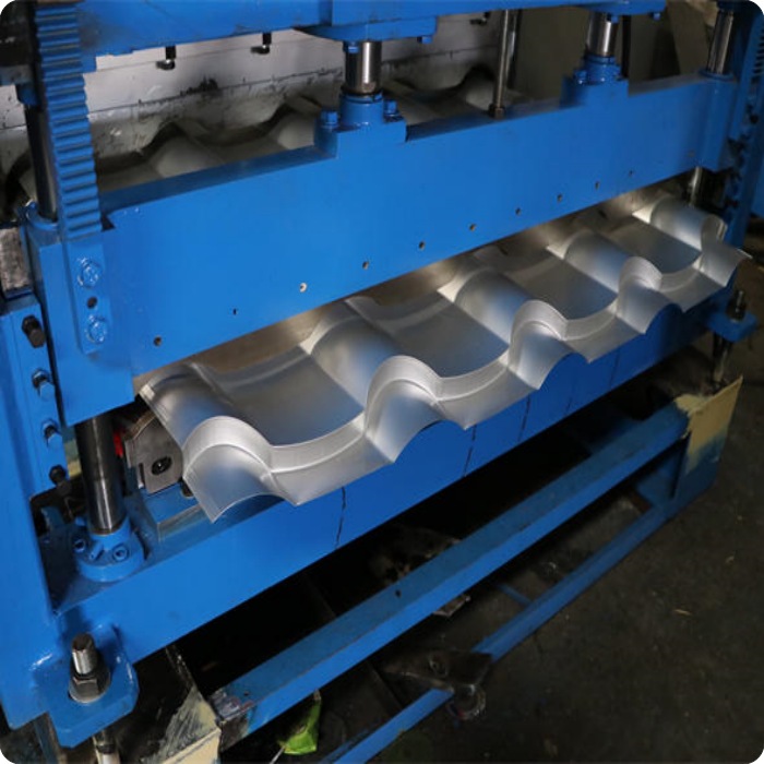 Step Tile Roll Forming Machine Introduction