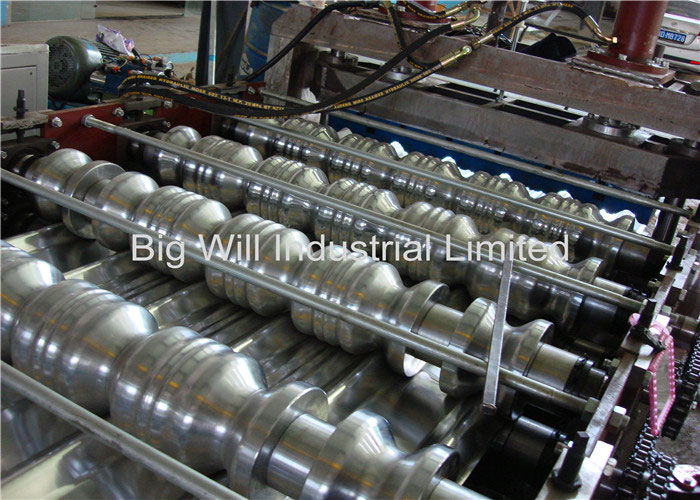 Metal Glazed Villa Roof Tile Roll Forming Machine