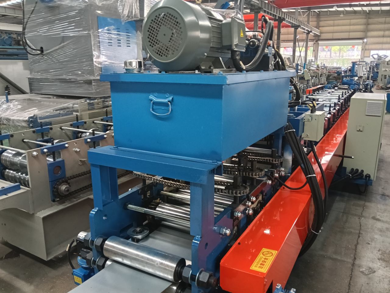 Top Hat Roll Forming Machine